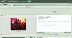 Desktop Screenshot of gaojin.deviantart.com