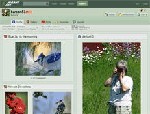 Tablet Screenshot of barcon53.deviantart.com