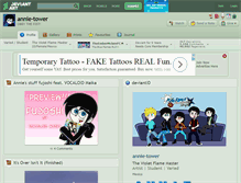 Tablet Screenshot of annie-tower.deviantart.com