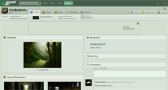 Desktop Screenshot of holyepidemic.deviantart.com