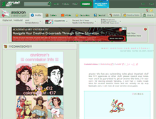 Tablet Screenshot of annicron.deviantart.com