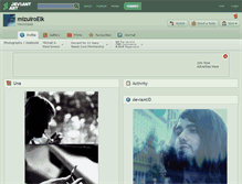 Tablet Screenshot of mizuiroelk.deviantart.com