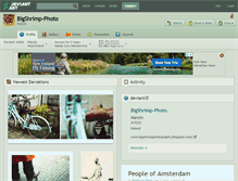 Tablet Screenshot of bigshrimp-photo.deviantart.com