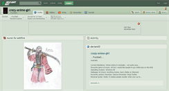 Desktop Screenshot of crazy-anime-girl.deviantart.com