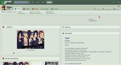 Desktop Screenshot of gigles.deviantart.com