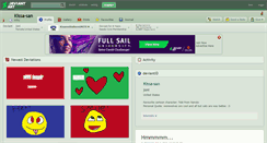 Desktop Screenshot of kissa-san.deviantart.com