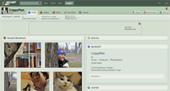 Desktop Screenshot of crappypilot.deviantart.com