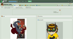 Desktop Screenshot of batman-cools.deviantart.com