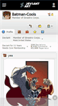 Mobile Screenshot of batman-cools.deviantart.com
