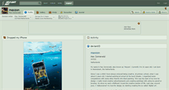 Desktop Screenshot of maxzon.deviantart.com