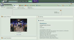 Desktop Screenshot of misselaineous.deviantart.com