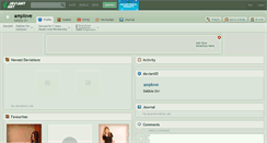 Desktop Screenshot of amplove.deviantart.com