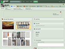 Tablet Screenshot of gbyaln.deviantart.com