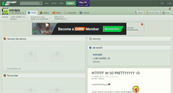 Desktop Screenshot of mimiplz.deviantart.com