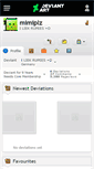 Mobile Screenshot of mimiplz.deviantart.com