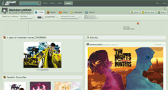 Desktop Screenshot of blackberrymikan.deviantart.com