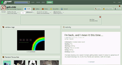 Desktop Screenshot of goth-chibi.deviantart.com