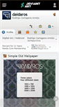 Mobile Screenshot of daidaros.deviantart.com