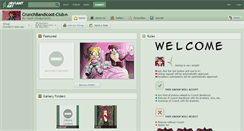 Desktop Screenshot of crunchbandicoot-club.deviantart.com