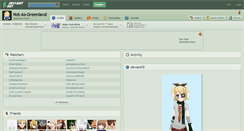 Desktop Screenshot of not-as-greenland.deviantart.com