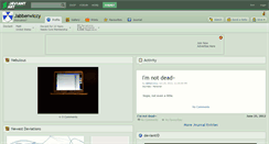 Desktop Screenshot of jabberwiccy.deviantart.com