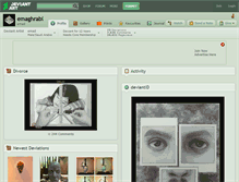 Tablet Screenshot of emaghrabi.deviantart.com