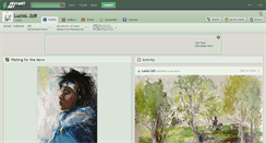 Desktop Screenshot of luciol-2zr.deviantart.com