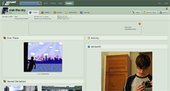 Desktop Screenshot of crak-the-sky.deviantart.com