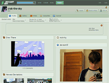 Tablet Screenshot of crak-the-sky.deviantart.com