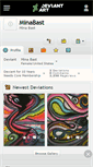 Mobile Screenshot of minabast.deviantart.com