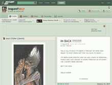 Tablet Screenshot of leagueof1.deviantart.com