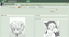 Desktop Screenshot of cuteorihimeschiffer.deviantart.com