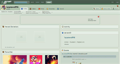 Desktop Screenshot of lucarawolf98.deviantart.com