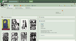 Desktop Screenshot of king7.deviantart.com