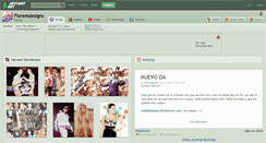 Desktop Screenshot of floremdesigns.deviantart.com