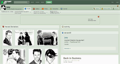 Desktop Screenshot of jusy.deviantart.com