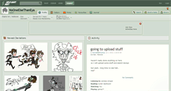 Desktop Screenshot of nooneelsethaneya.deviantart.com