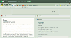 Desktop Screenshot of ivegotafang.deviantart.com