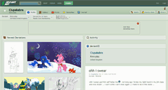 Desktop Screenshot of ciupakabra.deviantart.com