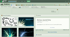 Desktop Screenshot of gimpbrush.deviantart.com