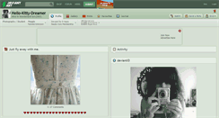 Desktop Screenshot of hello-kitty-dreamer.deviantart.com