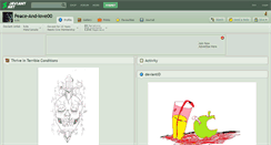 Desktop Screenshot of peace-and-love00.deviantart.com