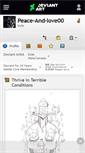 Mobile Screenshot of peace-and-love00.deviantart.com