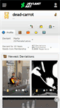 Mobile Screenshot of dead-carrot.deviantart.com