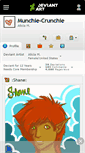 Mobile Screenshot of munchie-crunchie.deviantart.com