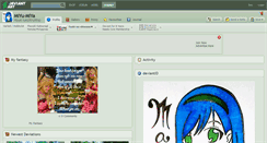 Desktop Screenshot of miyu-miya.deviantart.com