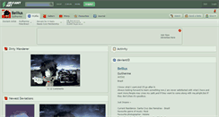 Desktop Screenshot of bellius.deviantart.com
