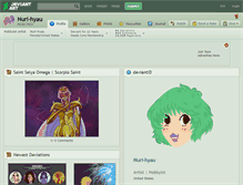 Tablet Screenshot of nuri-hyau.deviantart.com