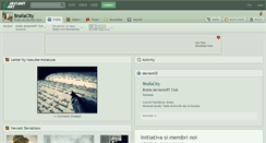 Desktop Screenshot of brailacity.deviantart.com