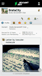 Mobile Screenshot of brailacity.deviantart.com